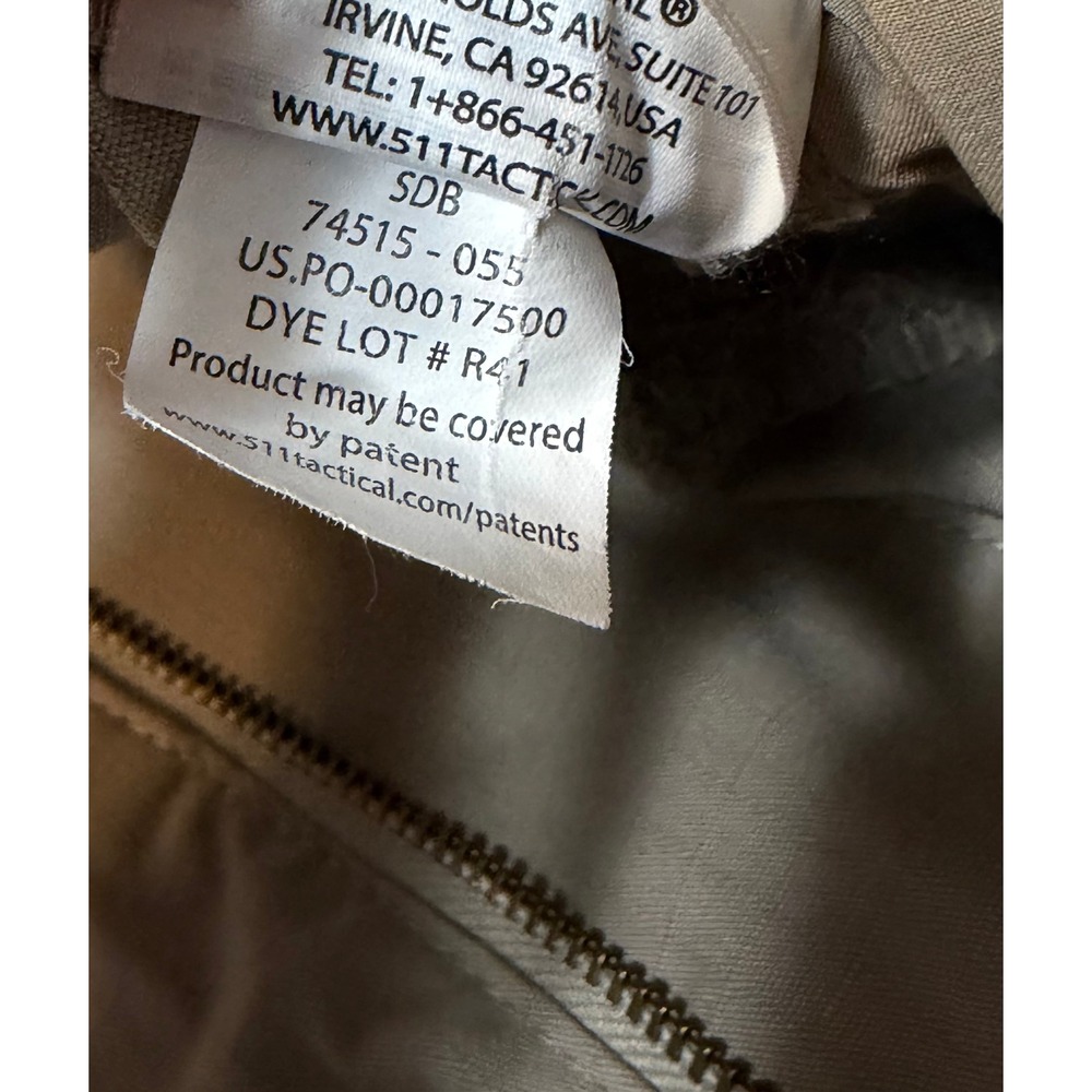 5.11 Tactical Stryke Mens Khaki Tan Flex-Tac Ripstop Cargo Pants Sz 34x30 - Picture 7 of 12